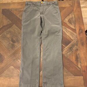Carhartt Relaxed Fit Gravel Work Pants Mens 34x32 Cotton Spandex Blend